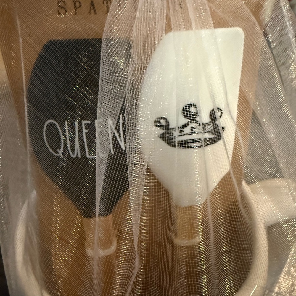 Rae Dunn “Kitchen Queen” Mug and Spatula Set - Black and White - Picture 3 of 6